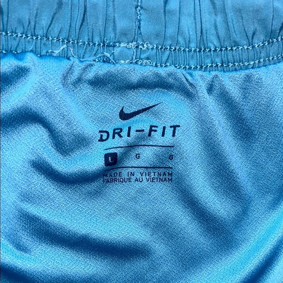 Nike Blue Athletic Running Shorts - Picture 5 of 8
